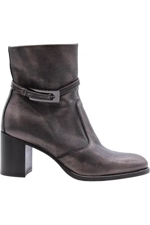 Nero Giardini Buty, Kobieta, Szary, 37 EU, Stylowe botki do kostki