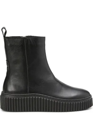Marc O’ Polo Buty, Kobieta, Czarny, 39 EU, Skóra, Czarne Botki do Kostki
