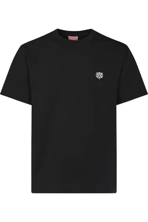 Kenzo Koszulki, Mężczyzna, Czarny, M, T-shirty i Pola z Hałasliwym Tygrysem