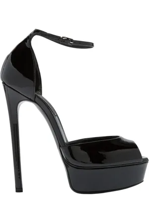 Casadei Buty, Kobieta, Czarny, 36 EU, Skóra, Sandały Flora