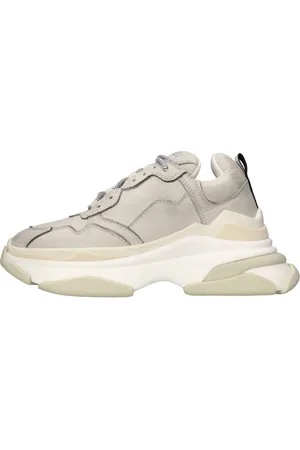 Elena Iachi Buty, Kobieta, Szary, 41 EU, Len, Sneakers Szare