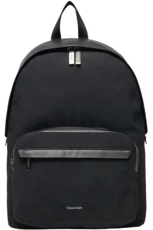 Calvin Klein Torebki, Mężczyzna, Czarny, ONE SIZE, Poliester, Poliuretanowy Plecak