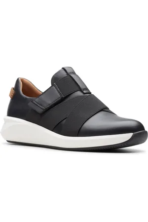 Clarks Buty, Kobieta, Czarny, 36 EU, Skóra, Un Rio Strap