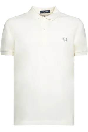 Comme des Garçons Koszulki, Mężczyzna, Biały, XL, Bawełna, Polo Shirt z Klasycznym Haftem Logo