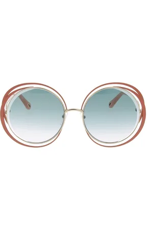 Chloé Akcesoria, Kobieta, brązowy, ONE SIZE, Stylowe i funkcjonalne okulary przeciwsłoneczne