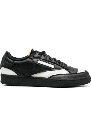 Maison Margiela Buty, Mężczyzna, Czarny, 43 EU, Skóra, Sneaker Reebok Clicegro Blanco