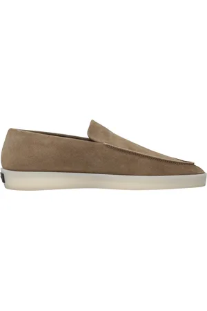 FEAR OF GOD Buty, Mężczyzna, Beżowy, 43 EU, Zamsz, Mokasynyy z zamszu