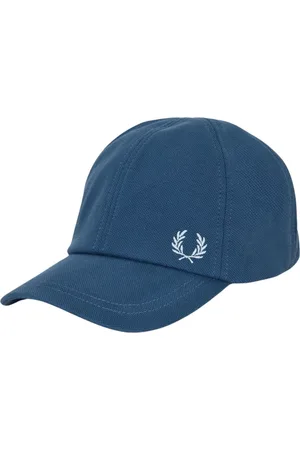 Fred Perry Akcesoria, Mężczyzna, Niebieski, ONE SIZE, Czapka z daszkiem