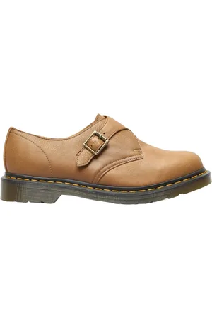 Dr. Martens Buty, Mężczyzna, Beżowy, 45 EU, Skóra, Skórzane buty z klamrą Monk