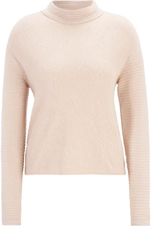 Betty Barclay Swetry, Kobieta, Beżowy, 2XL, Sweter z Warkoczami