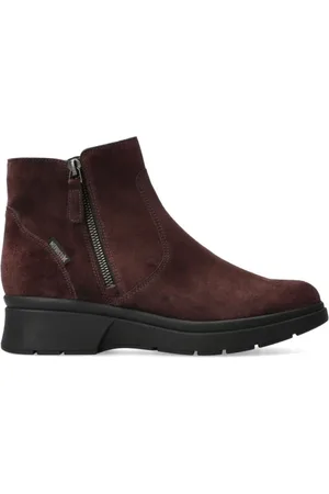 Mephisto Buty, Kobieta, Fioletowy, 40 1/2 EU, Zamsz, Fioletowe damskie botki kolekcja