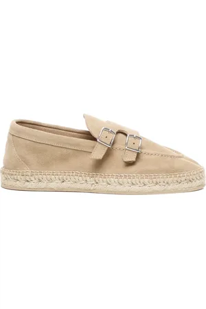 ELEVENTY Buty, Mężczyzna, brązowy, 41 EU, Skóra, Płaskie espadryle