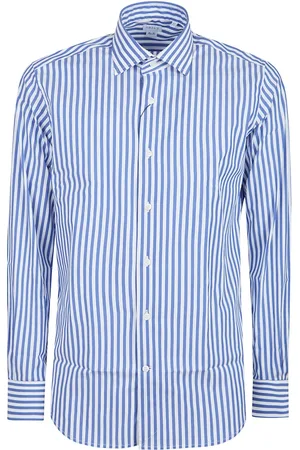 Orian Koszule, Mężczyzna, Niebieski, 2XL, Slim Shirt