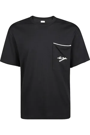 ELEVENTY Koszulki, Mężczyzna, Czarny, S, Bawełna, Luźny T-shirt z bawełnianego dżerseju