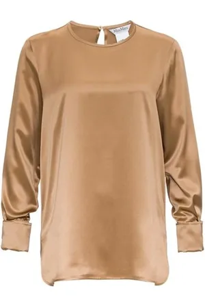 Max Mara Bluzki, Kobieta, brązowy, L, Sava Blouse