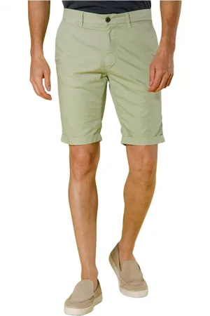 Masons Szorty, Mężczyzna, Zielony, S, Szorty Bermuda Stretch Gabardine