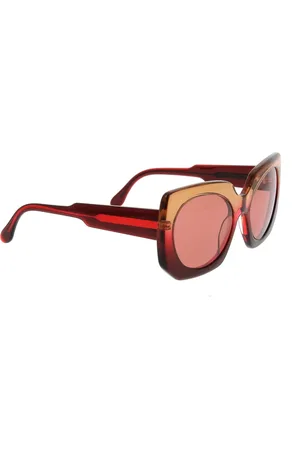 Marni Akcesoria, Kobieta, Czerwony, ONE SIZE, Okulary przeciwsłoneczne