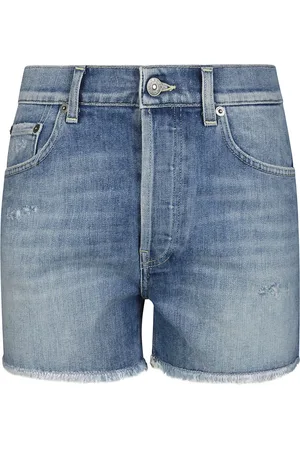Dondup Szorty, Kobieta, Niebieski, W29, Denim, Stella Short Denim
