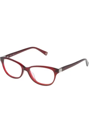 Loewe Akcesoria, Kobieta, Czerwony, ONE SIZE, Oprawki octanowe Bordeaux