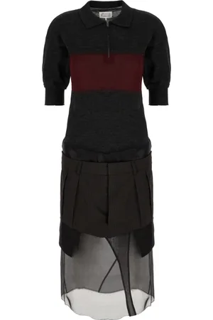Maison Margiela Sukienki, Kobieta, Wielobarwność, S, Nylon, Stylowe sukienki dla modnych kobiet