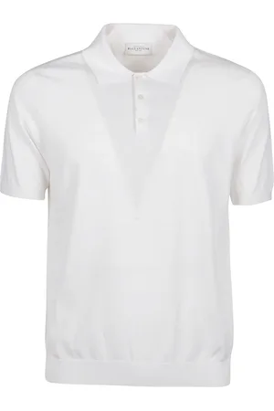 BALLANTYNE Koszulki, Mężczyzna, Biały, L, Polo Shirts