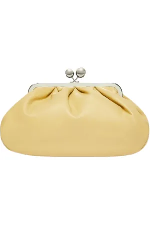 Max Mara Torebki, Kobieta, Beżowy, ONE SIZE, Beżowa Torba Pasticcino Średnia Clutch