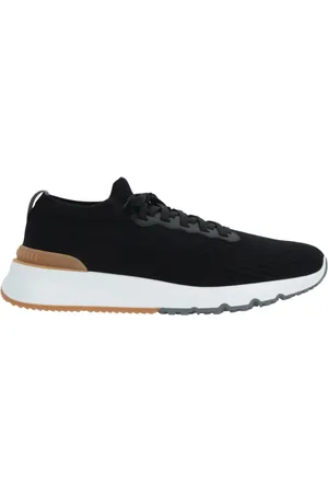 Brunello Cucinelli Buty, Mężczyzna, Czarny, 41 EU, Sneakersy Low-Top