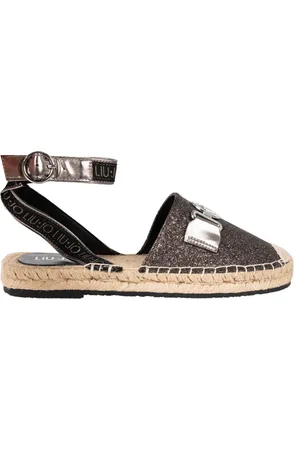 Liu Jo Buty, Kobieta, Czarny, 36 EU, Skóra, Espadryle