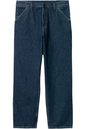 Carhartt Jeansy, Mężczyzna, Niebieski, W32 L32, Bawełna, Single Knee Pant