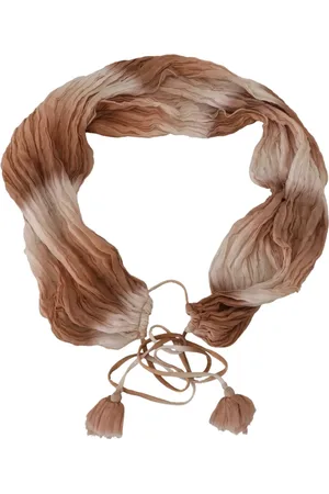 ERMANNO SCERVINO Akcesoria, Kobieta, Wielobarwność, ONE SIZE, Jedwabny Szal Apaszka Foulard