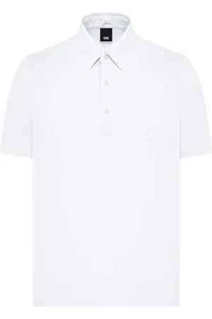 Duno Koszulki, Mężczyzna, Biały, 2XL, Biała Polo T-shirt Lekki Stretch