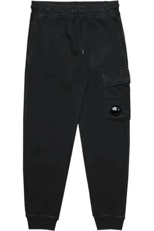 C.P. Company Spodnie, Mężczyzna, Czarny, L, Cargo Sweatpants