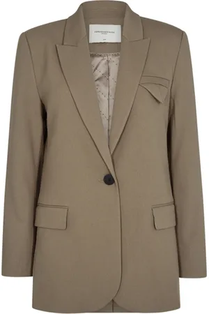 Copenhagen Muse Kurtki, Kobieta, brązowy, M, Poliester, Muse Blazer Jacket