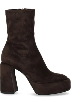 Elena Iachi Buty, Kobieta, brązowy, 39 EU, Len, Zelda Ankle Boot