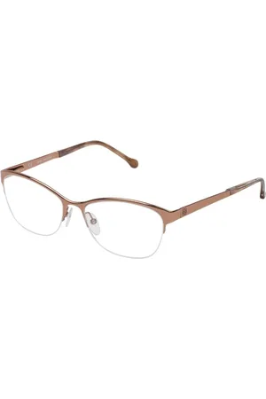 Loewe Akcesoria, Kobieta, Czerwony, ONE SIZE, Czerwone metalowe okulary korekcyjne