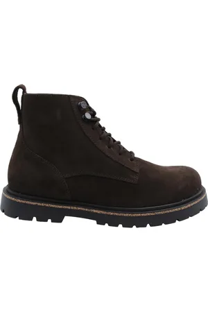 Birkenstock Buty, Mężczyzna, brązowy, 45 EU, Zamsz, Strijdbijl Sznurowane Botki