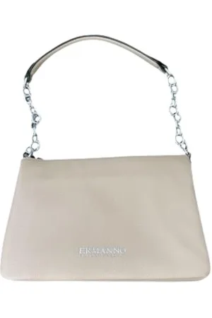 ERMANNO SCERVINO Torebki, Kobieta, Beżowy, ONE SIZE, Len, Torebka 2401360
