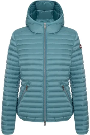 Colmar Kurtki, Kobieta, Niebieski, 2XL, Jasnoniebieska kurtka z kapturem