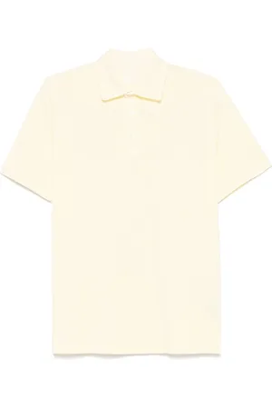 FEDELI Koszulki, Mężczyzna, Żółty, 3XL, Bawełna, Klasyczna koszulka polo z bawełny