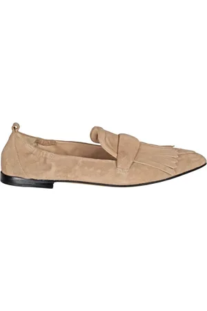 Pomme D´Or Buty, Kobieta, brązowy, 36 1/2 EU, Zamsz, Mokasynyy z frędzlami zamszowe