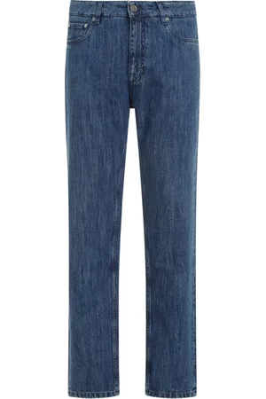 Etro Jeansy, Mężczyzna, Niebieski, W33, Bawełna, Jeansyy Roma