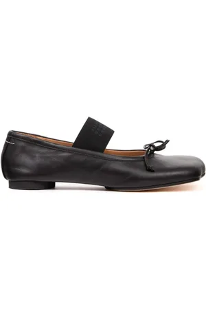 Maison Margiela Buty, Kobieta, Czarny, 40 EU, Klasyczny But Baletowy dla Eleganckich Tancerzy