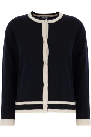 Max Mara Swetry, Kobieta, Czarny, S, Kaszmir, Stylowa Kolekcja Dzianin