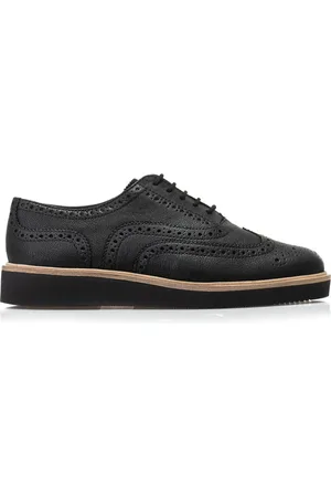 Clarks Buty, Kobieta, Czarny, 37 EU, Skóra, Sznurowane półbuty Baille Brogue