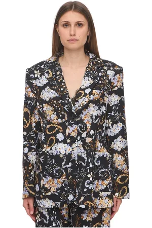 ERMANNO SCERVINO Kurtki, Kobieta, Wielobarwność, L, Elegancka Marynarka