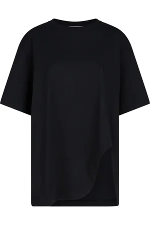 The Attico Koszulki, Kobieta, Czarny, M, Bawełna, T-Shirt