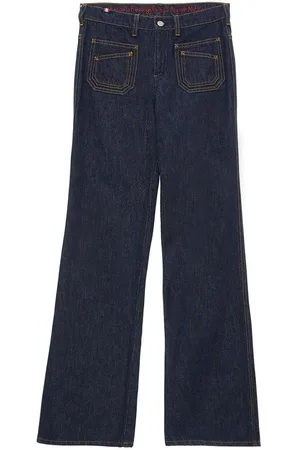 Inès de la Fressange Jeansy, Kobieta, Niebieski, W26, Bawełna, Rica navy jeans x Notify - Rica granatowe jeansy x Notify