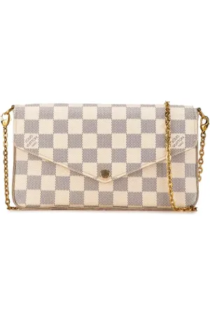 LOUIS VUITTON Pre-owned, Kobieta, Biały, ONE SIZE, Pre-owned Canvas crossbody-bags