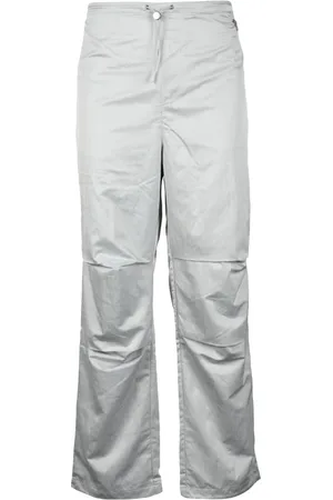 Calvin Klein Spodnie, Mężczyzna, Biały, XL, Stylowe jeansy z poliestru i poliamidu