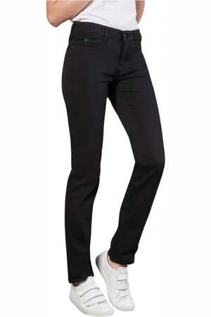 Mac Jeansy, Kobieta, Czarny, 2XL, Dream Jeansy Proste Niebieskie Jeansyy